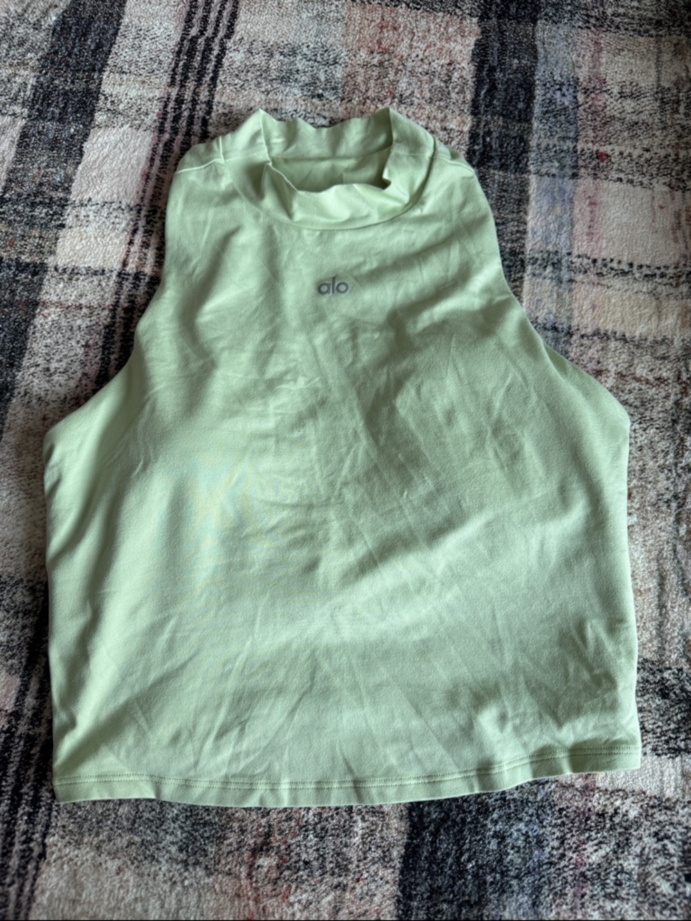ALO That Shelf Bra Tank - Mint